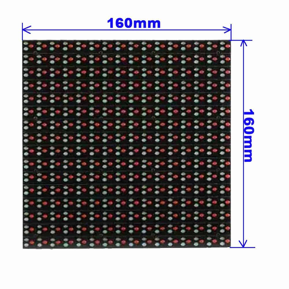 P10 led module size-160x160mm