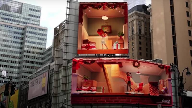 3D Billboard - Coca-Cola's First & Largest